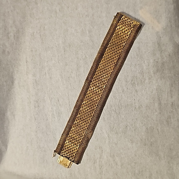 Vintage Mesh Wide Bracelet - Picture 1 of 3